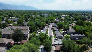 Aerial view of mountains