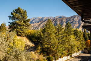 View of mountain backdrop