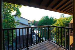 View of deck