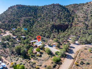 View of property location featuring mountains