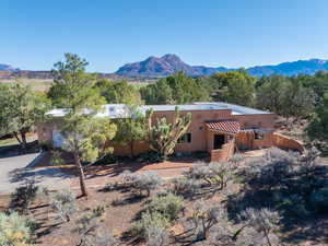 View of mountain backdrop