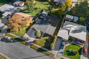 Aerial view of property's location