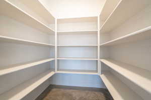 View of storage area