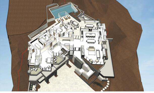 View of home floor plan