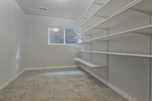 View of storage room