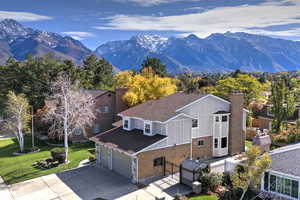 View of mountain backdrop