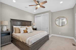 Bedroom 2 on Main Floor with its own full private bath