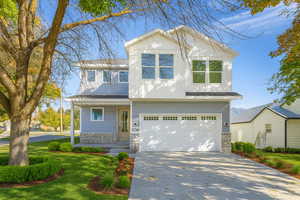 Landscaping has been edited. It is not included in with the home.