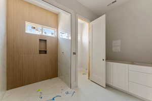 Bathroom featuring visible vents