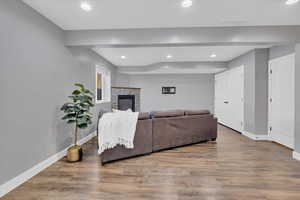 Basement Living Room