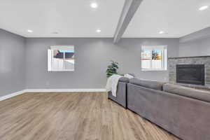 Basement Living Room