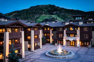 View of mountain background