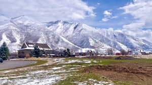 View of mountain backdrop
