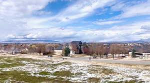 View of mountain background