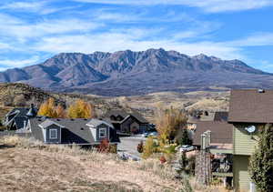 View of mountain backdrop