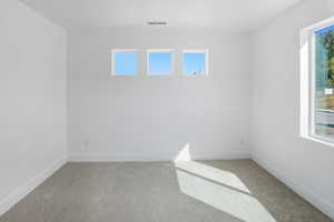 Spare room with carpet