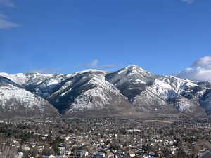 View of mountain backdrop