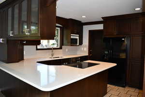 Updated Main Level kitchen with Large Quartz Countertop