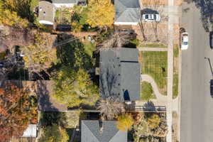 Aerial view of of the home directly overhead