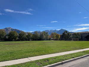 Right across from Stratford Park, with an unobstructed view of the Mountains from you front porch
