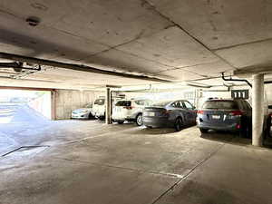 Parking garage - 2 spots are assigned to unit