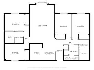 View of home floor plan
