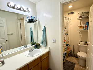 Bathroom #1 - Separate sink/ tub & toilet