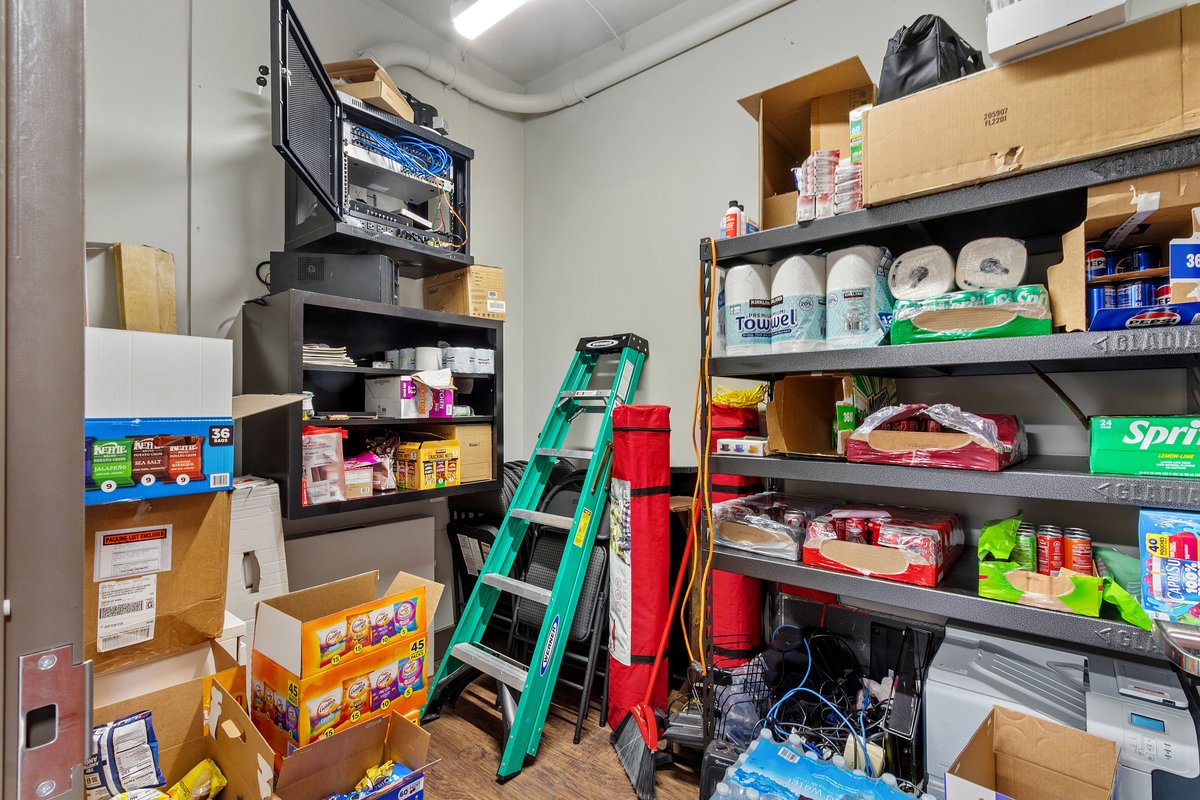 View of storage