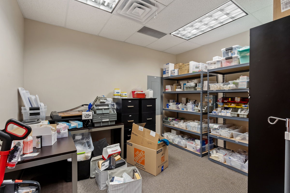View of storage area
