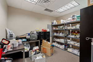 View of storage area