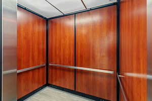 Detailed view of elevator