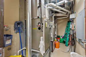 Utilities featuring heating unit