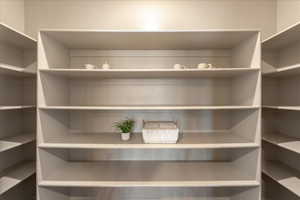 View of storage area