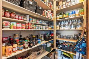 View of storage area