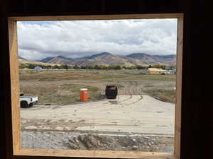 Mountain view featuring rural landscape