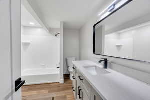 Full bath in basement