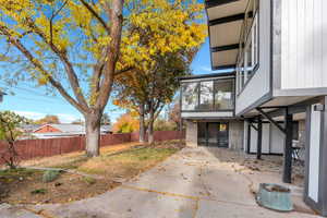 Basement has separate entrance