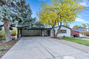 Mid-century home in the tree streets