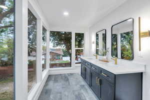 Gorgeous master bathroom