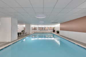 View of indoor pool