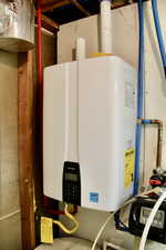 Utilities featuring water heater