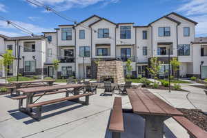 View of community with a patio area and a residential view
