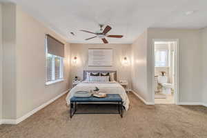 Primary suite w/custom lighting