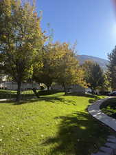 View of property's community featuring a mountain view