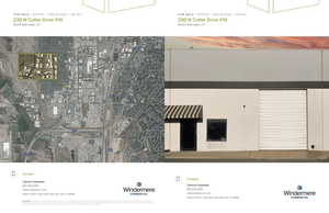 View of a document with a collage of images