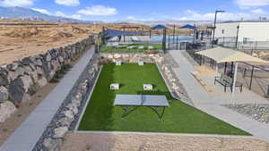 View of property's community featuring a mountain view