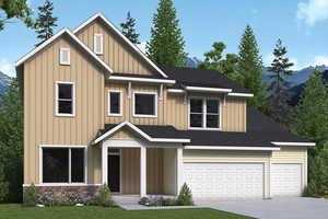 Artistic rendering of home. Colors and options may vary.