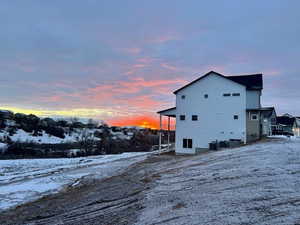 View of Sunset from homesite.