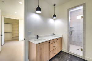 Jack-n-Jill Bathroom with Shower