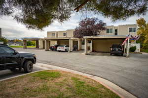 View of asphalt road